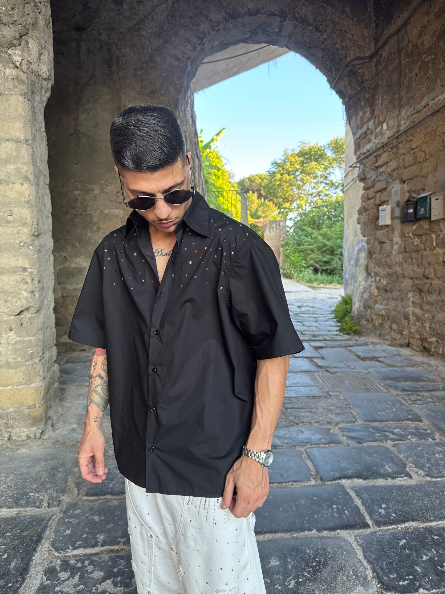 Camicia Sunset Diamond