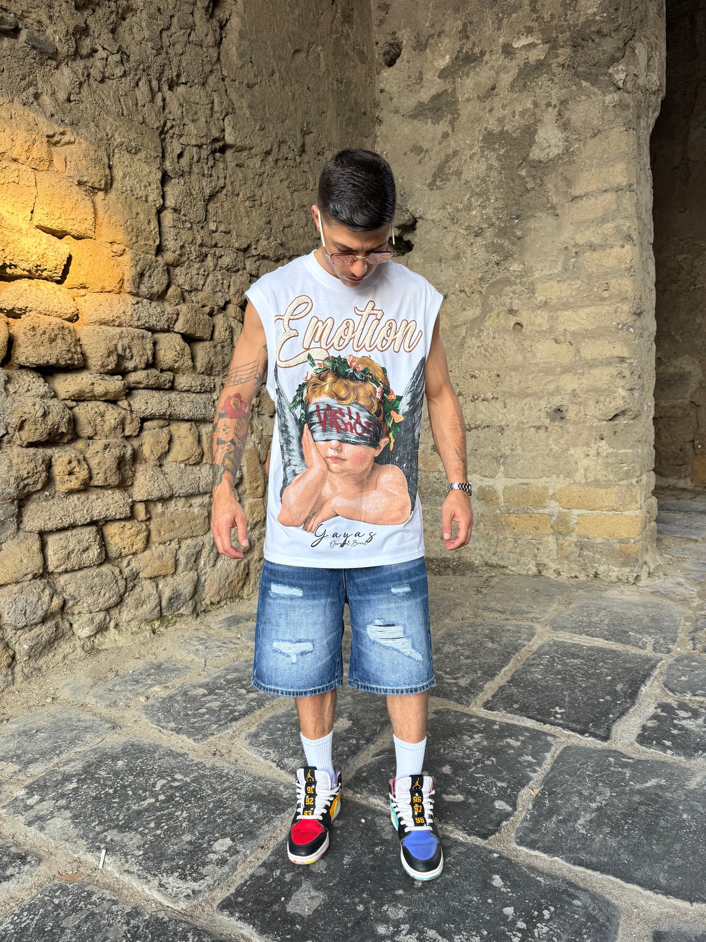 Short Jeans blu