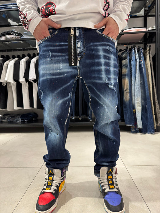 Jeans Mod Dsquared Zip