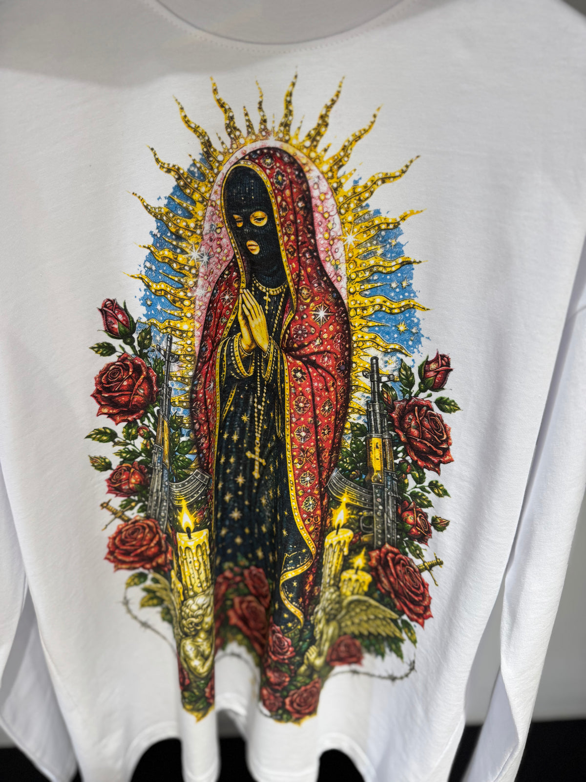 T-Shirt Guadalupe Maniche Lunghe