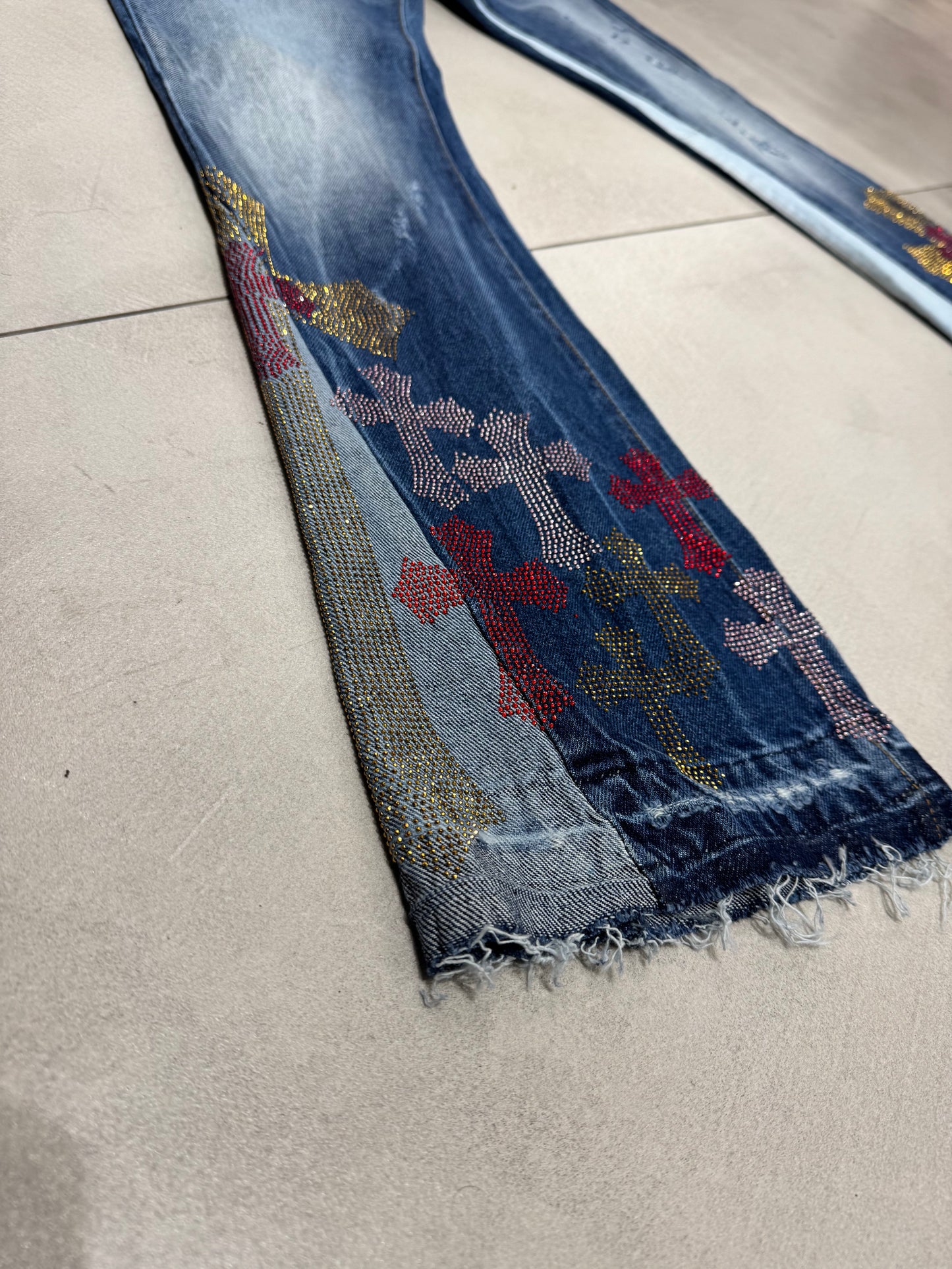 Jeans flare Croce light