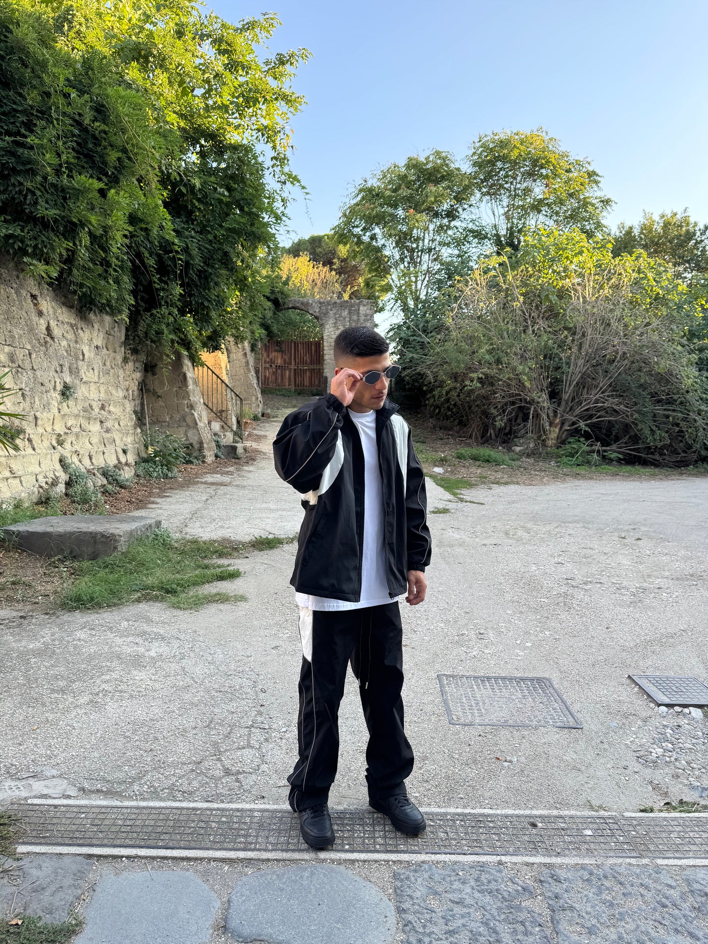 Coordinato Tuta Con Zip