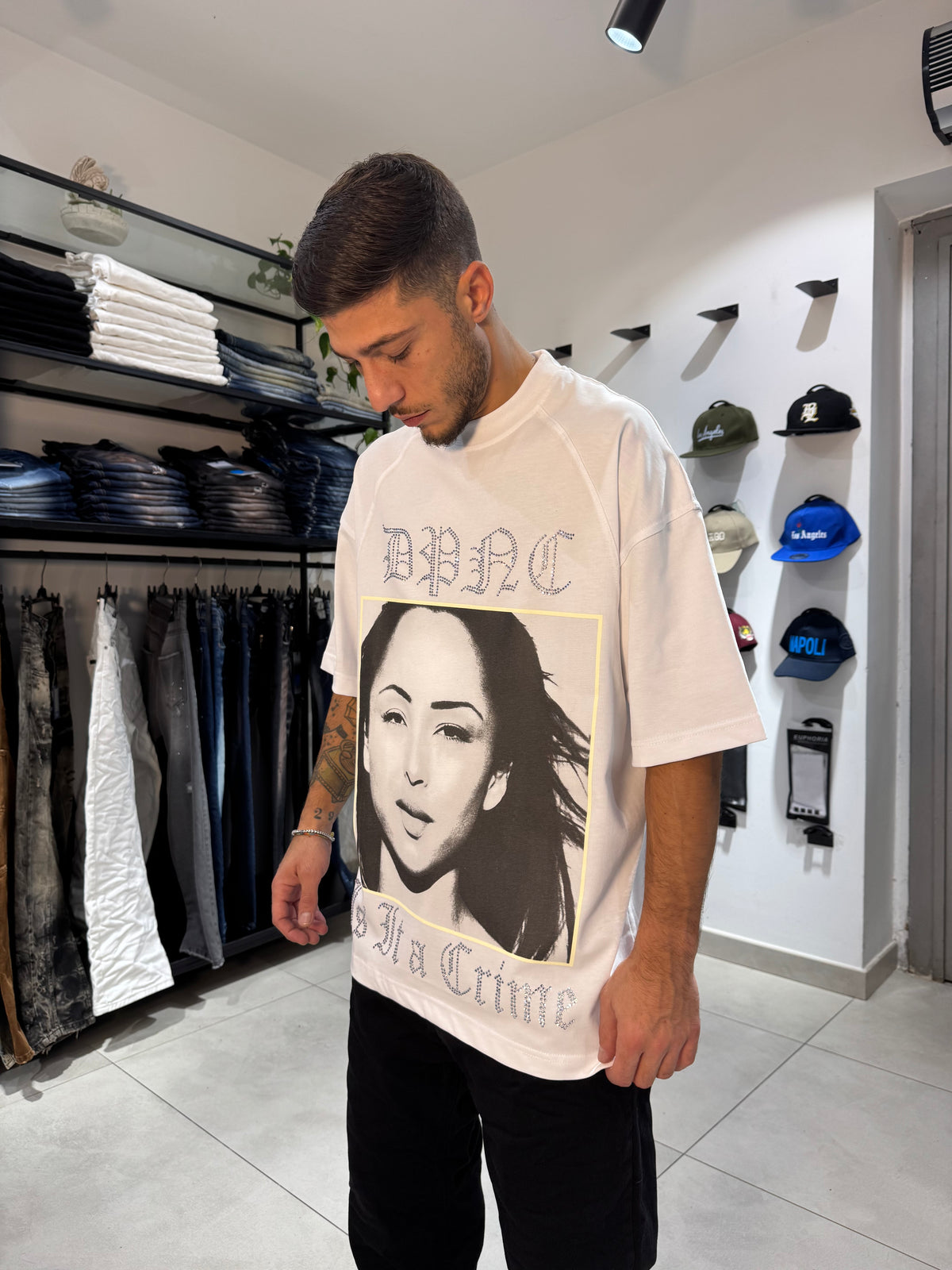 T-Shirt Dependencia maniche Corte