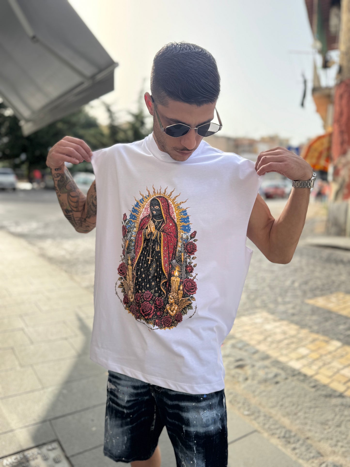 T-Shirt Taglio Vivo