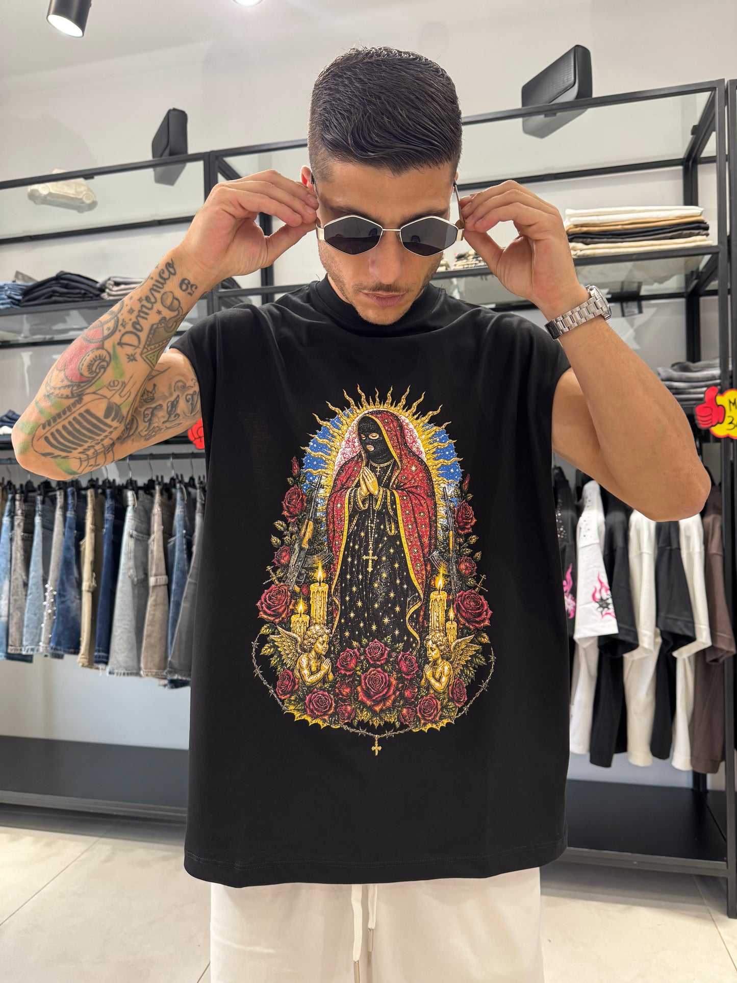 T-Shirt Taglio Vivo