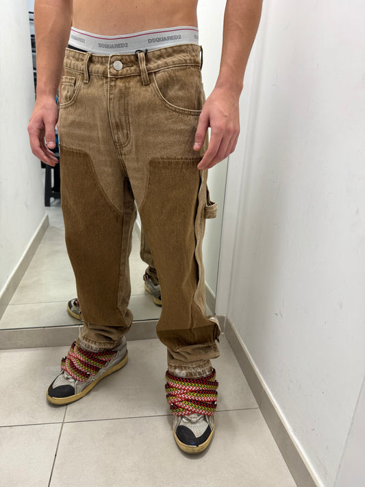 Jeans Built Marron
