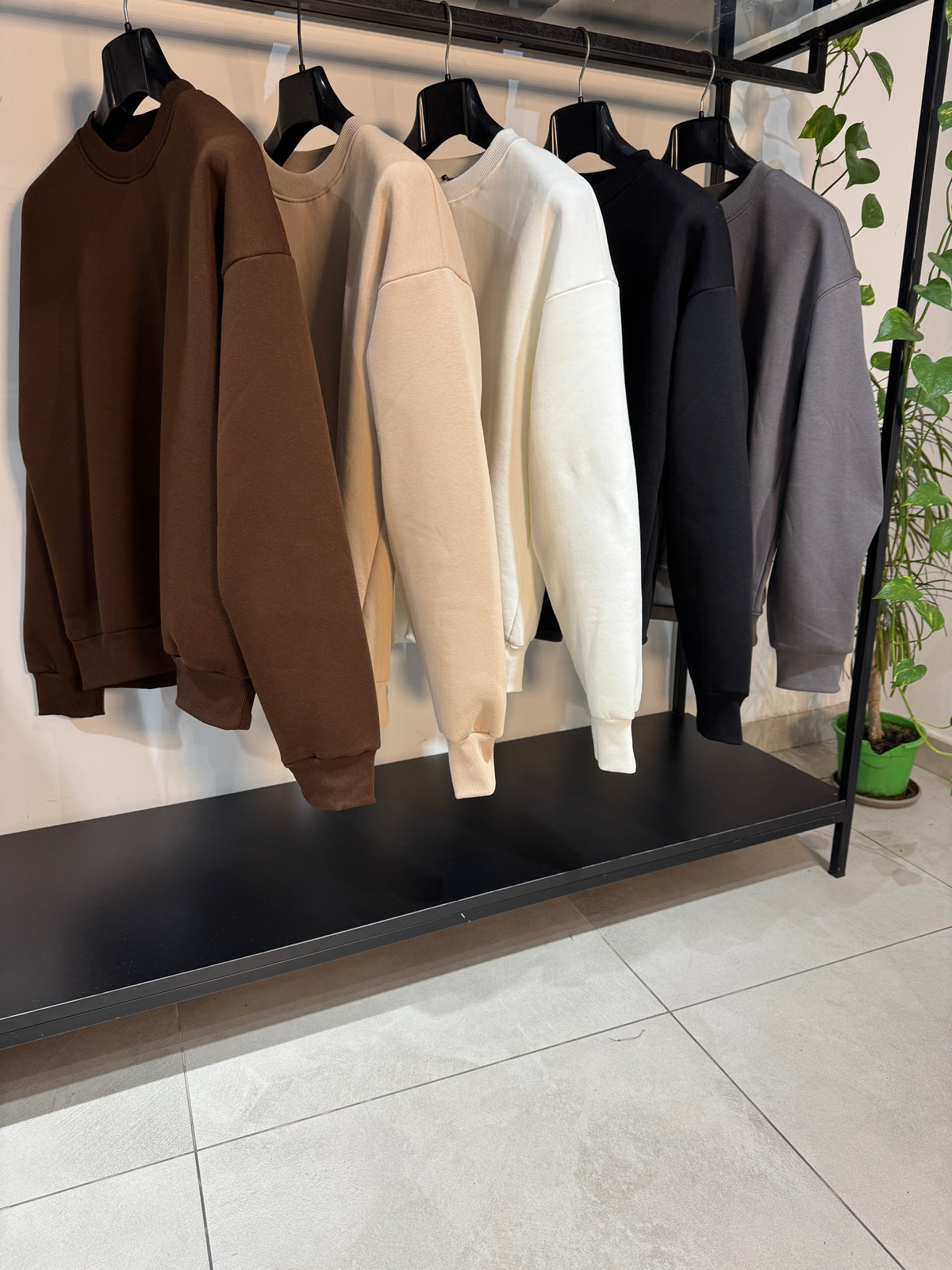 3x2 Felpa Girocollo Basic