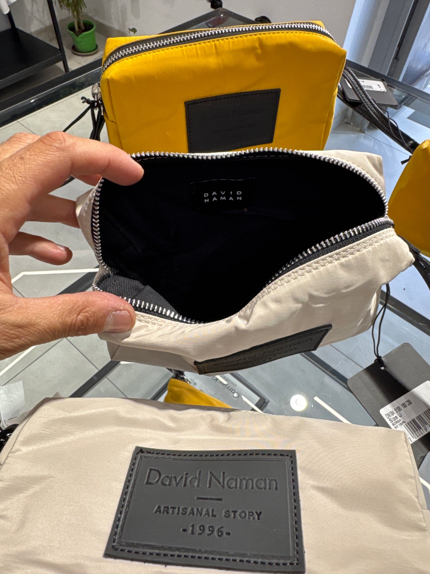 Borsello pochette David Naman