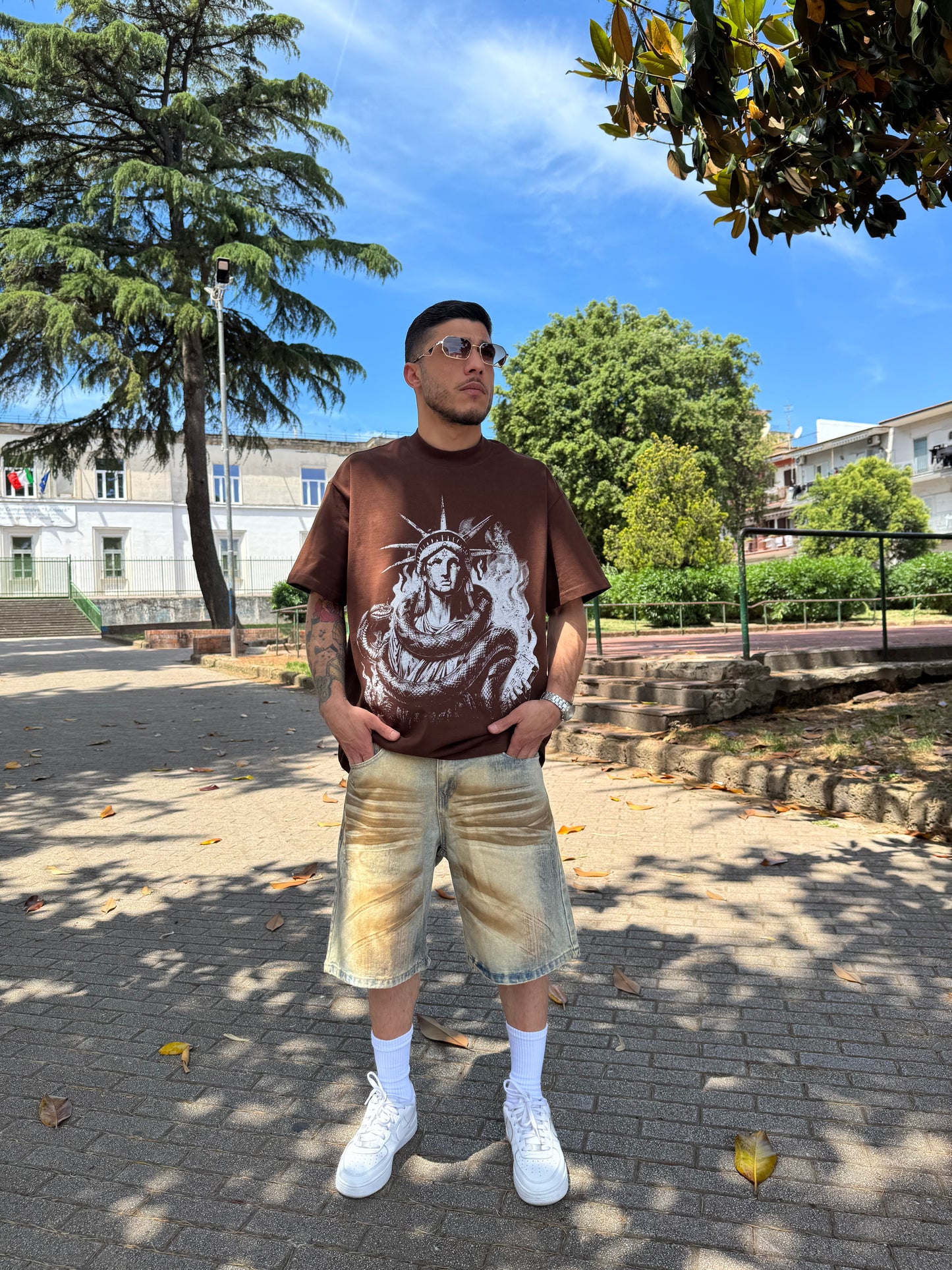 Bermuda Jeans Sfumato