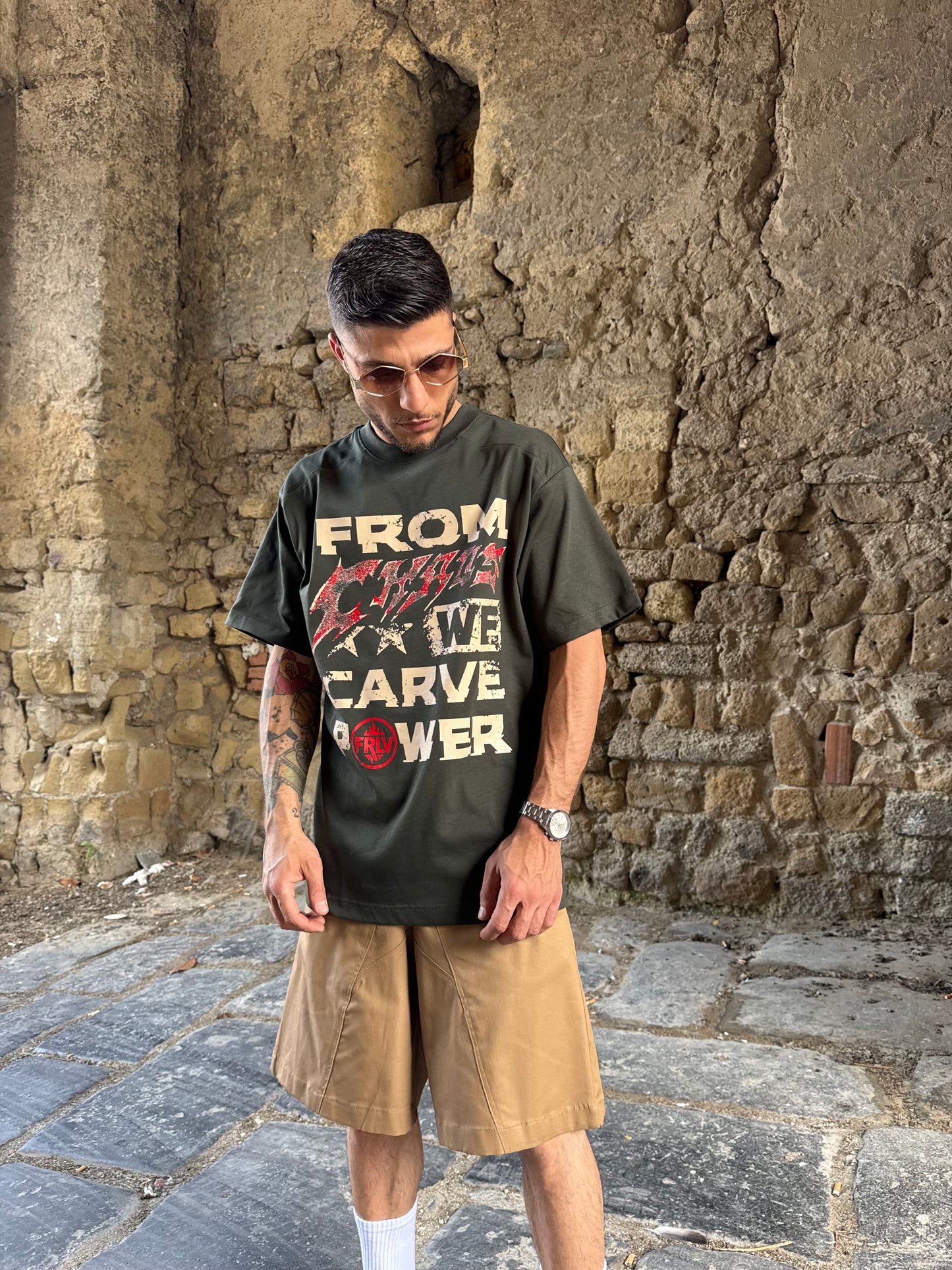 T-Shirt power Fear Of Love