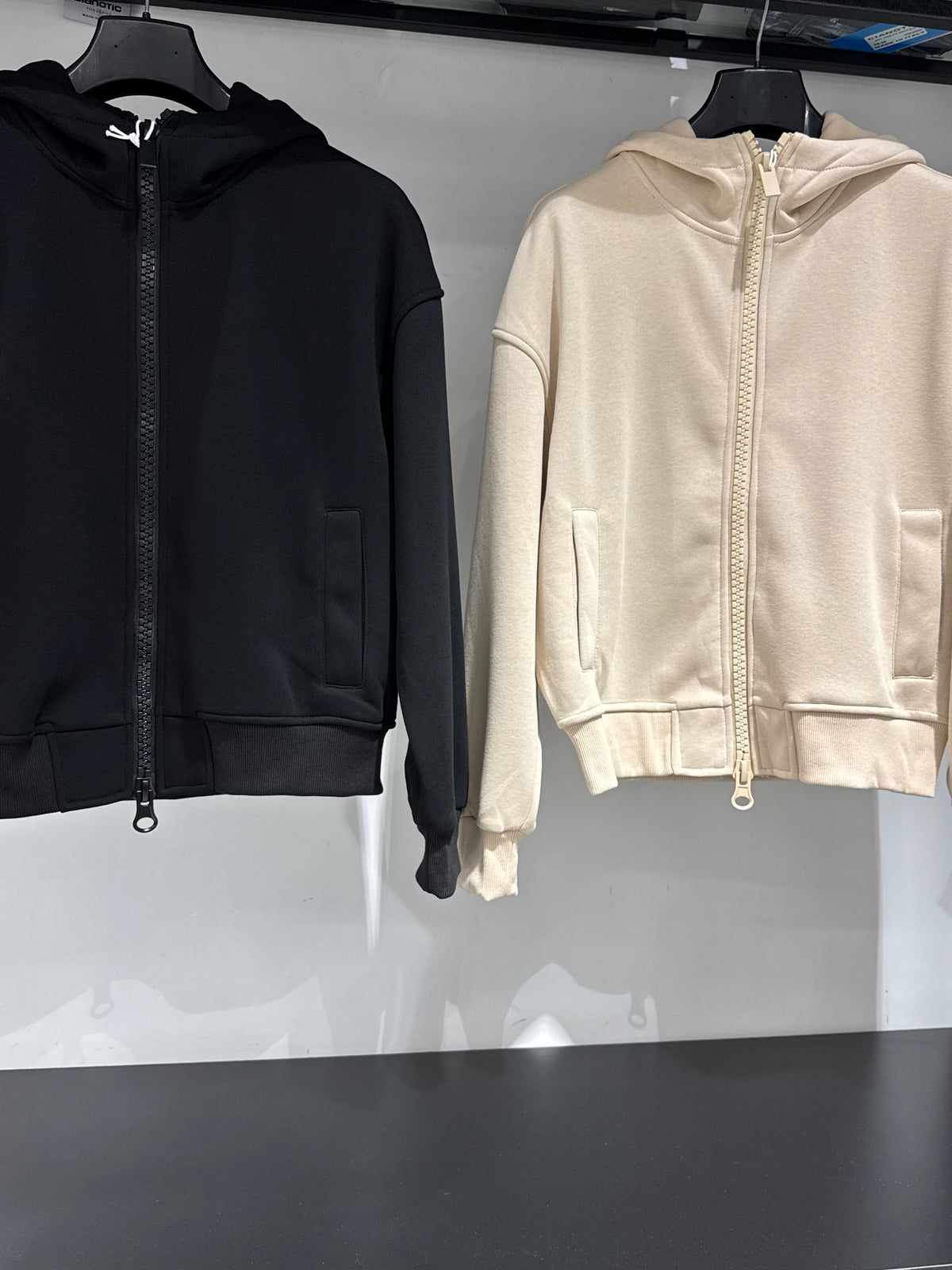 Felpa Basic Con Zip