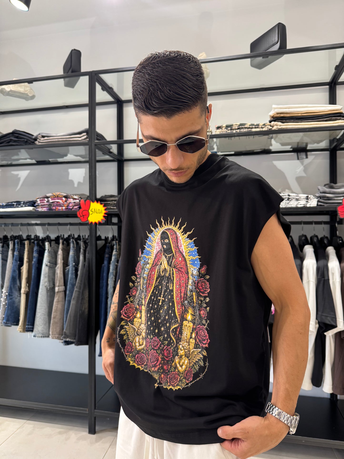 T-Shirt Taglio Vivo