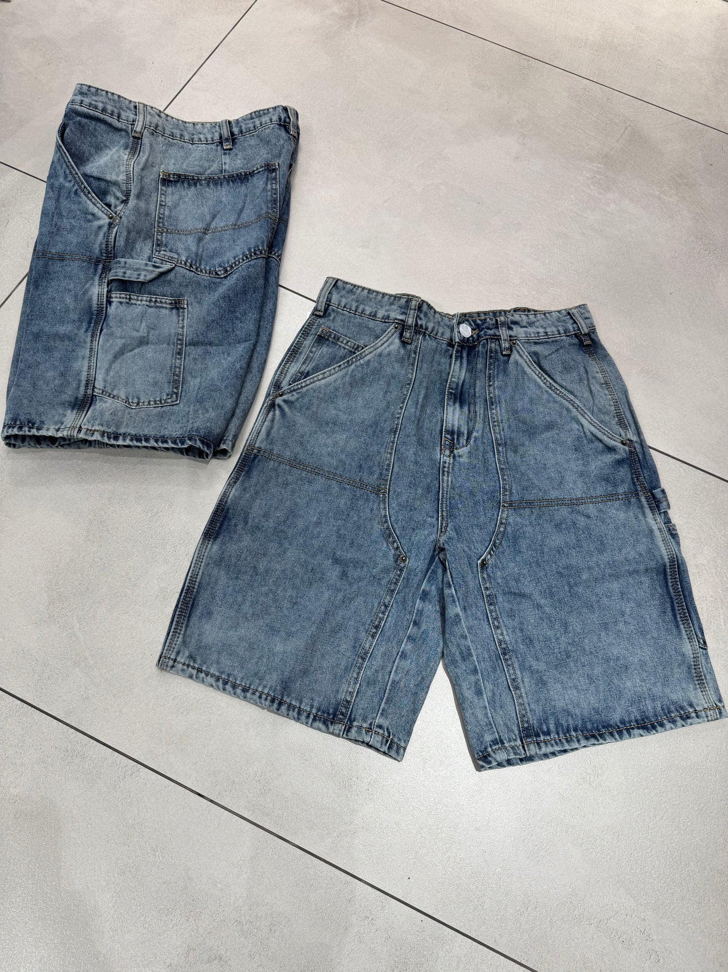 Shorts lavaggio Chiaro