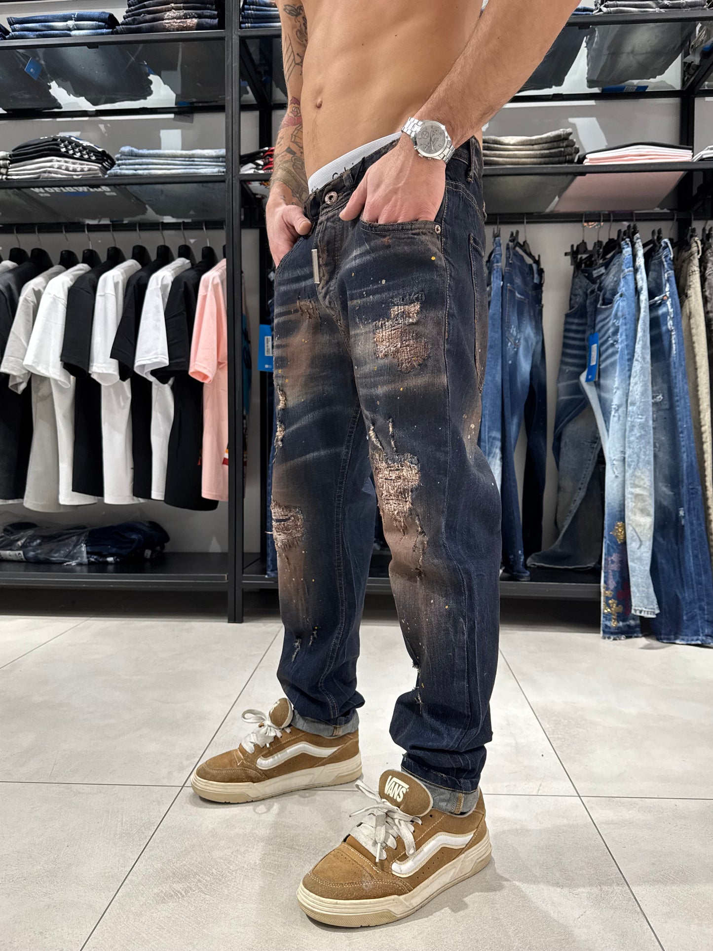 Jeans Mod Ds2 Degrade