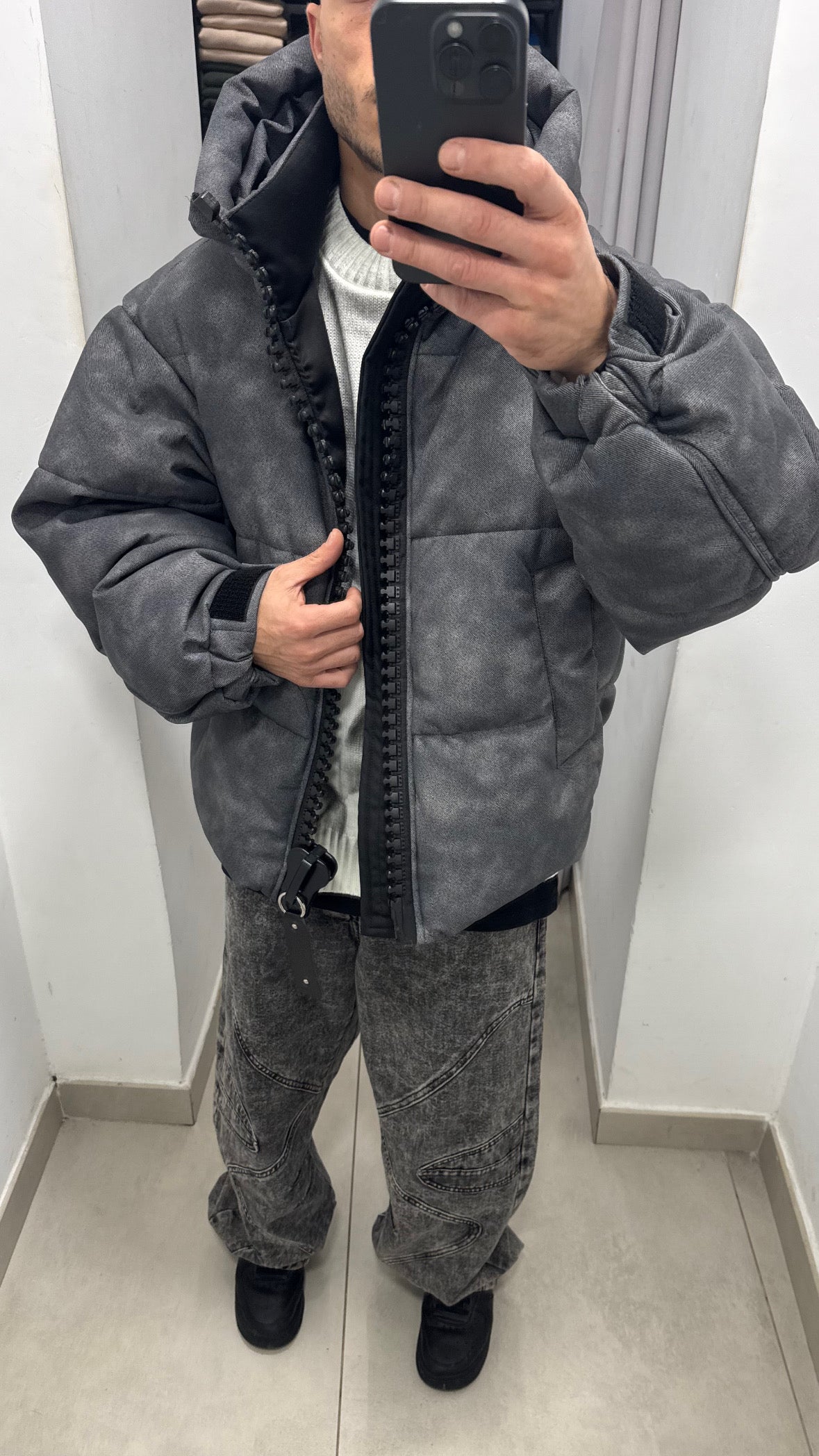 Giacca Bomber Mega zip