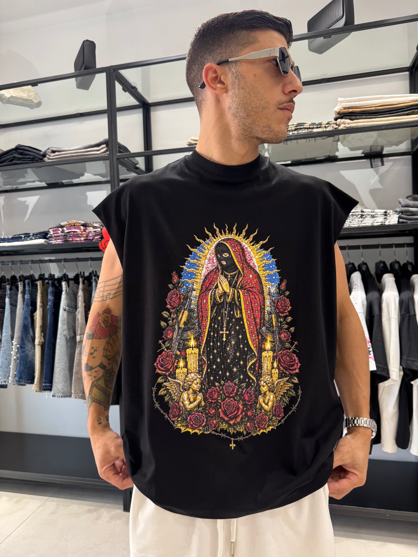 T-Shirt Taglio Vivo