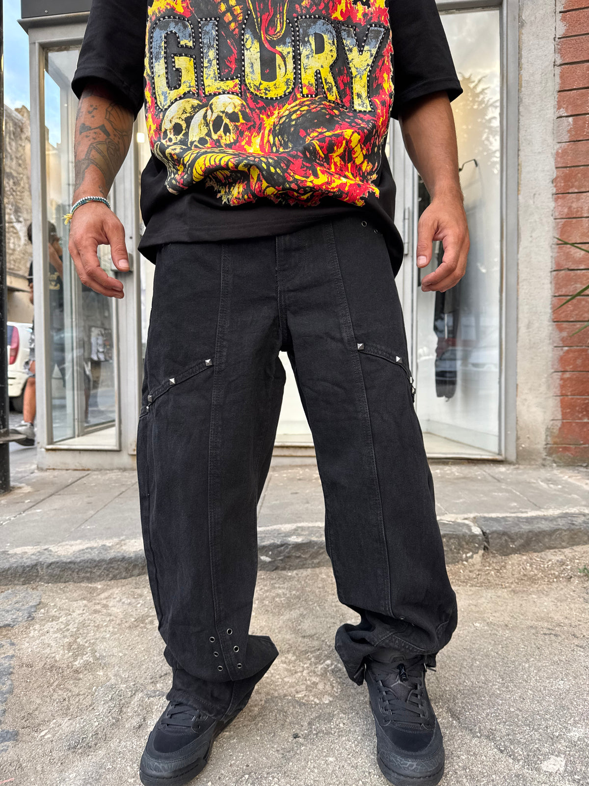 Jeans Ballon Black