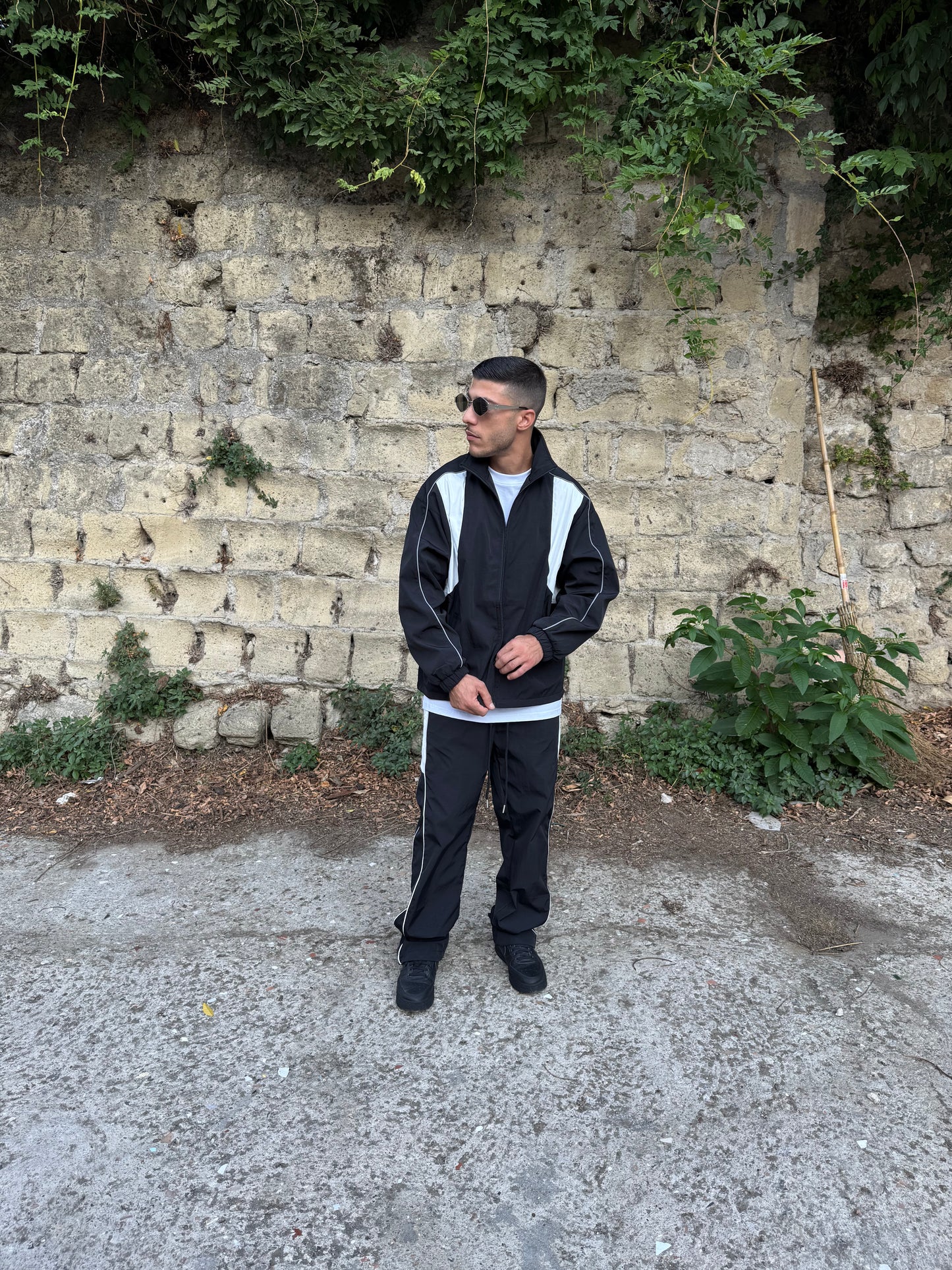Coordinato Tuta Con Zip