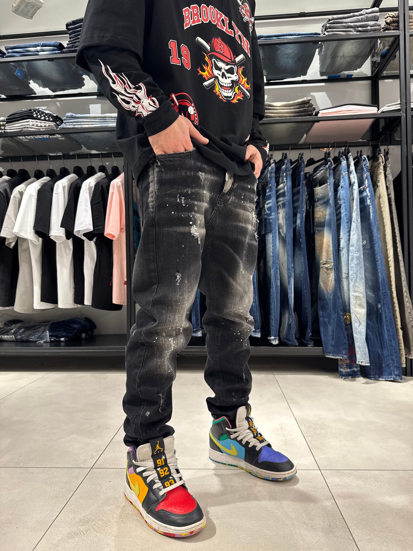 Jeans Mod Ds2 Scuro