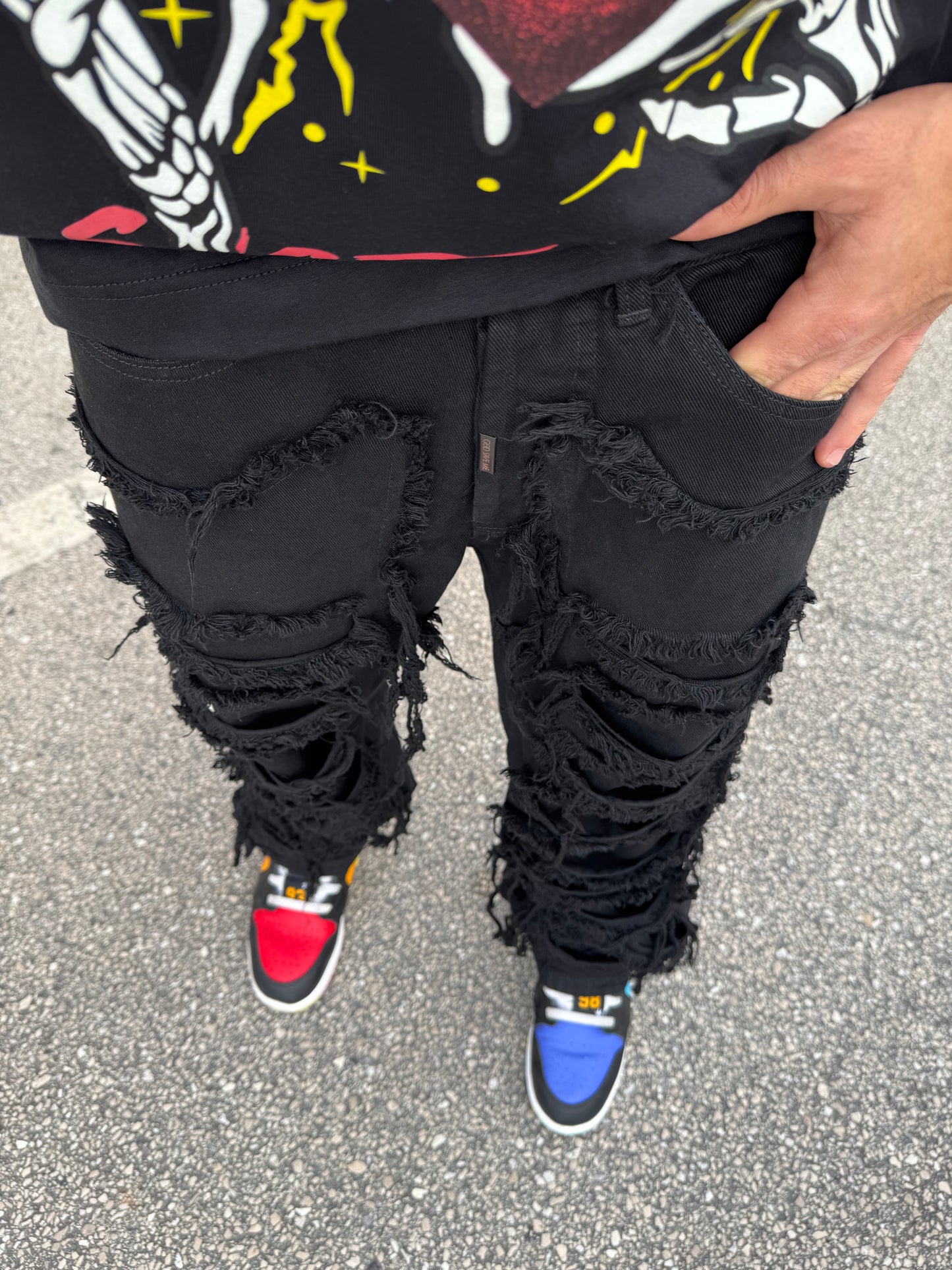 Jeans Nero GSM