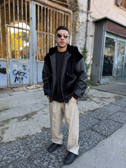 Giacca Giubbino Pelliccia & Ecopelle