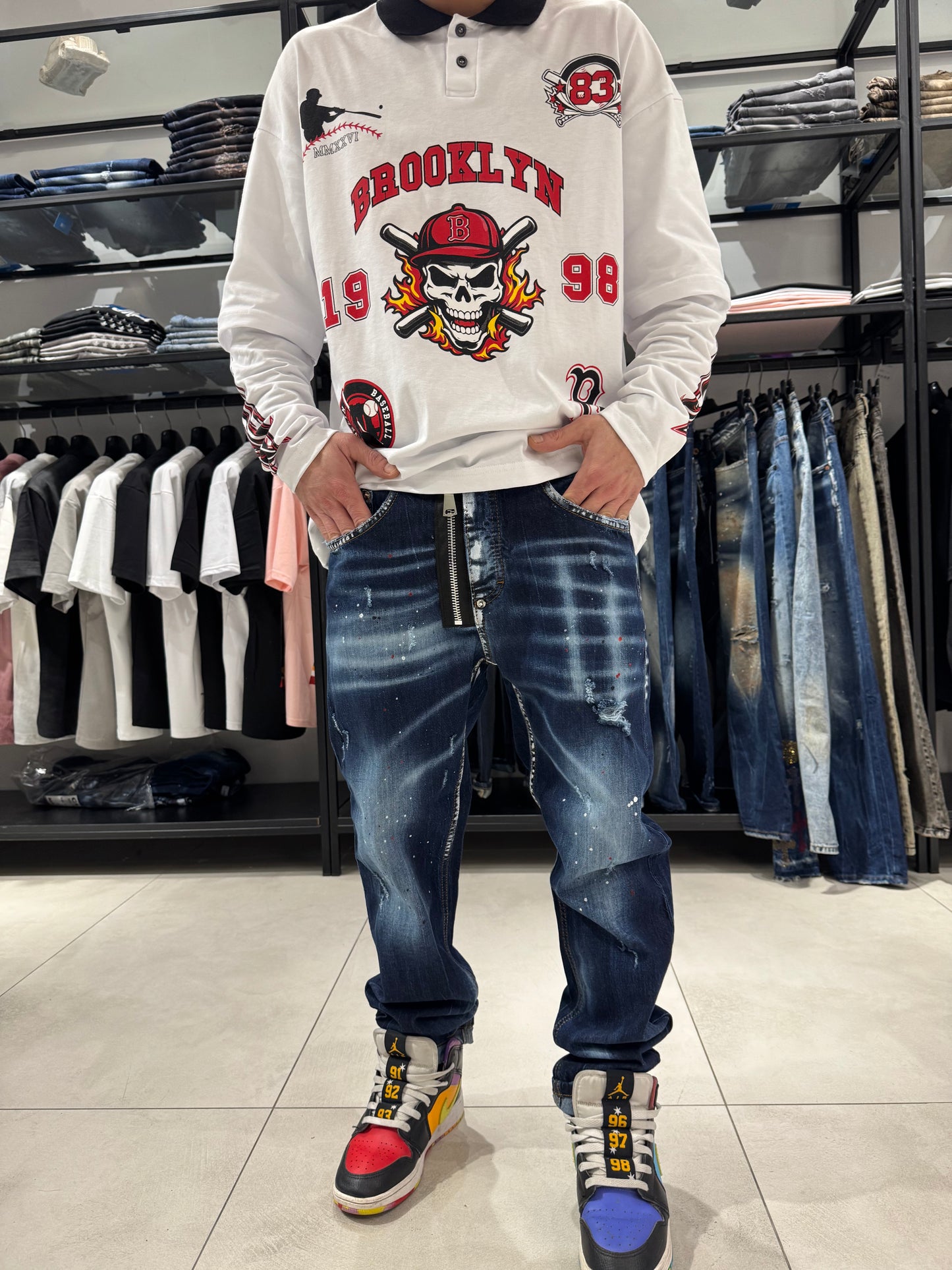 Jeans Mod Dsquared Zip