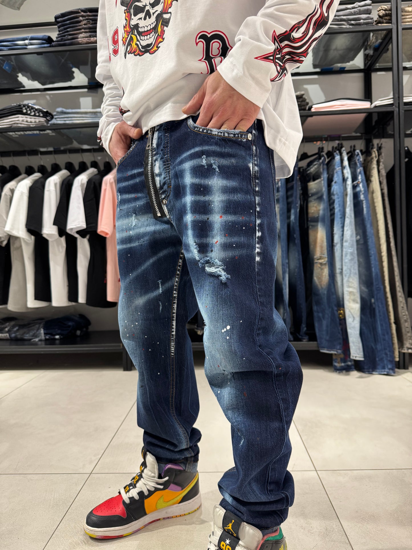 Jeans Mod Dsquared Zip