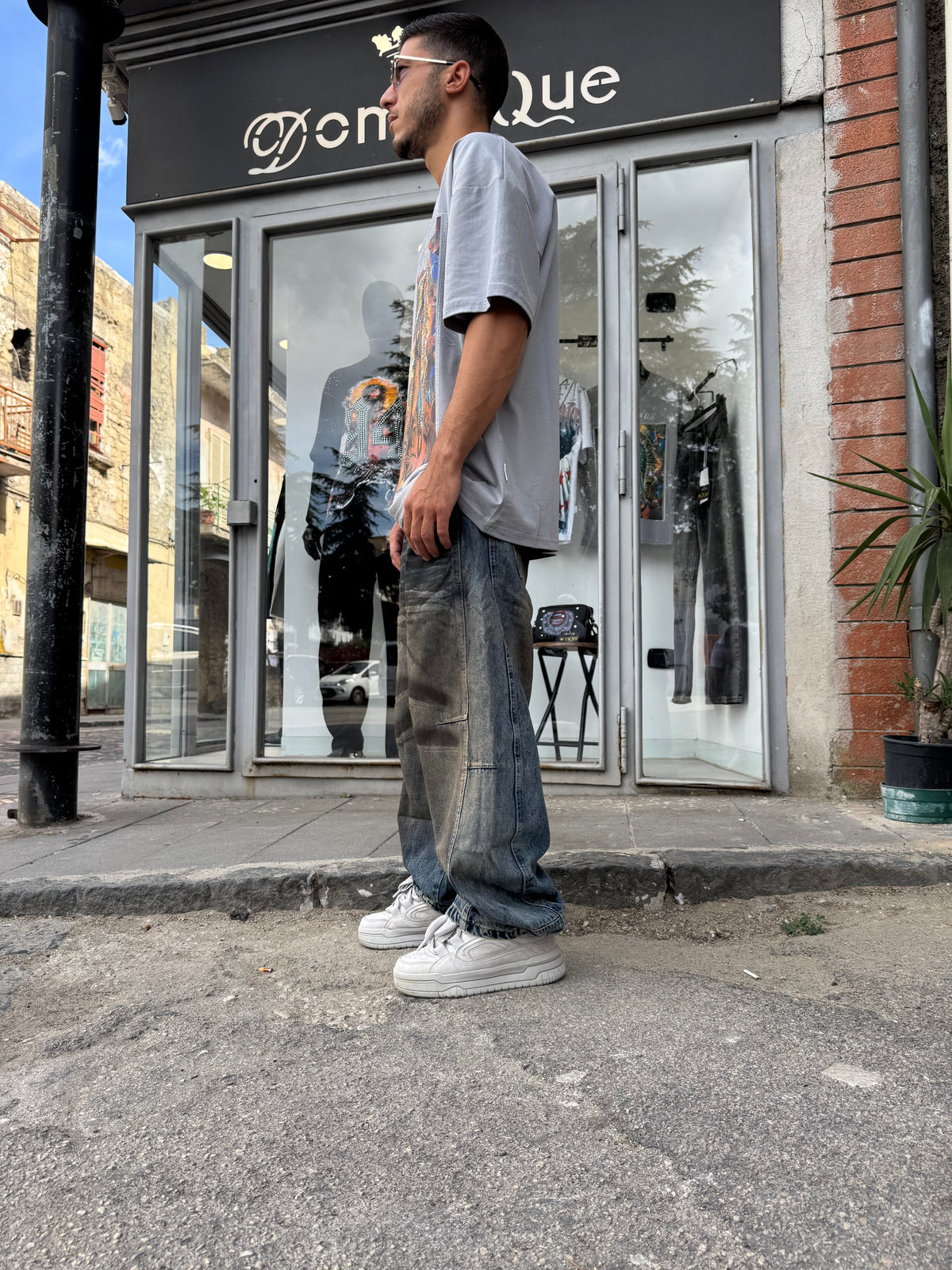 Jeans Ballon Sfumato