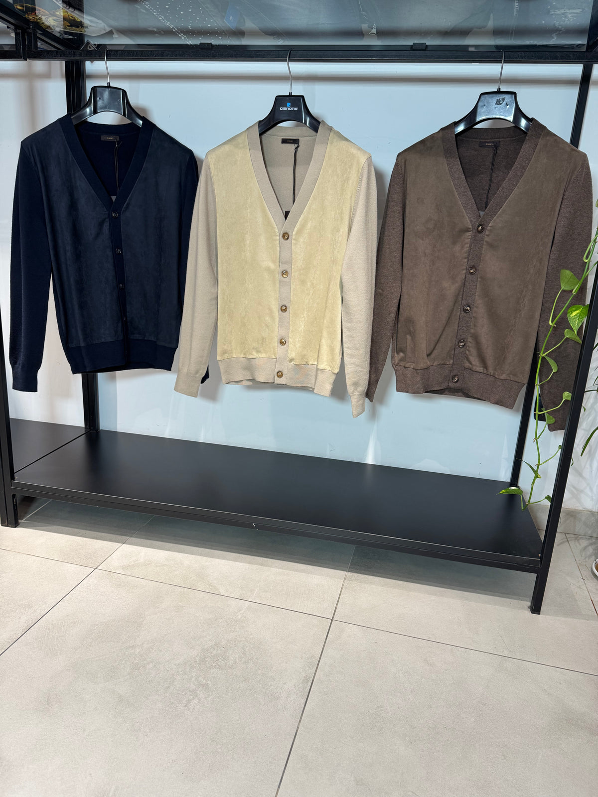 Cardigan Scamosciato V