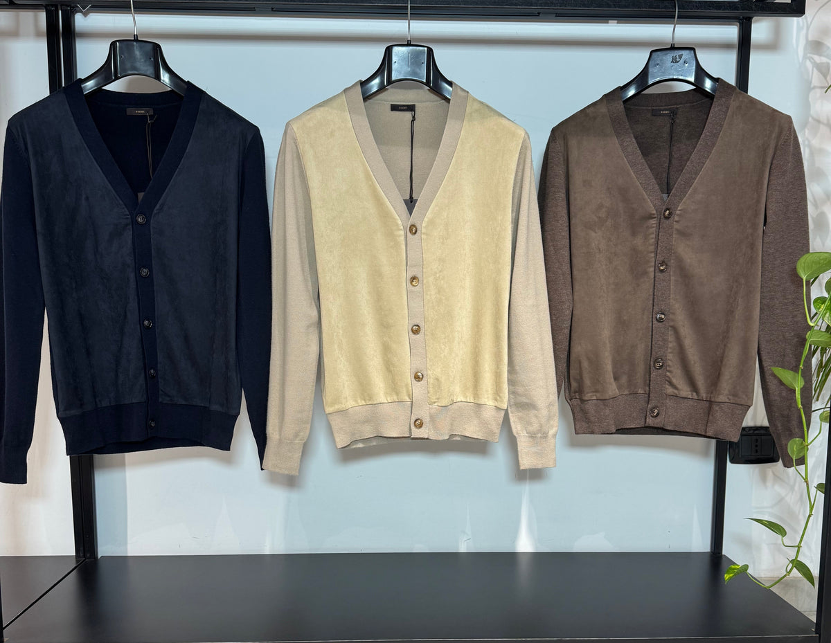 Cardigan Scamosciato V