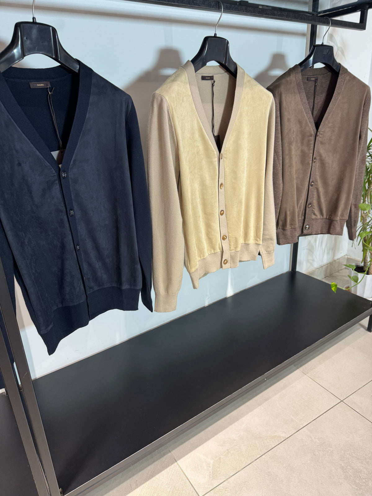 Cardigan Scamosciato V