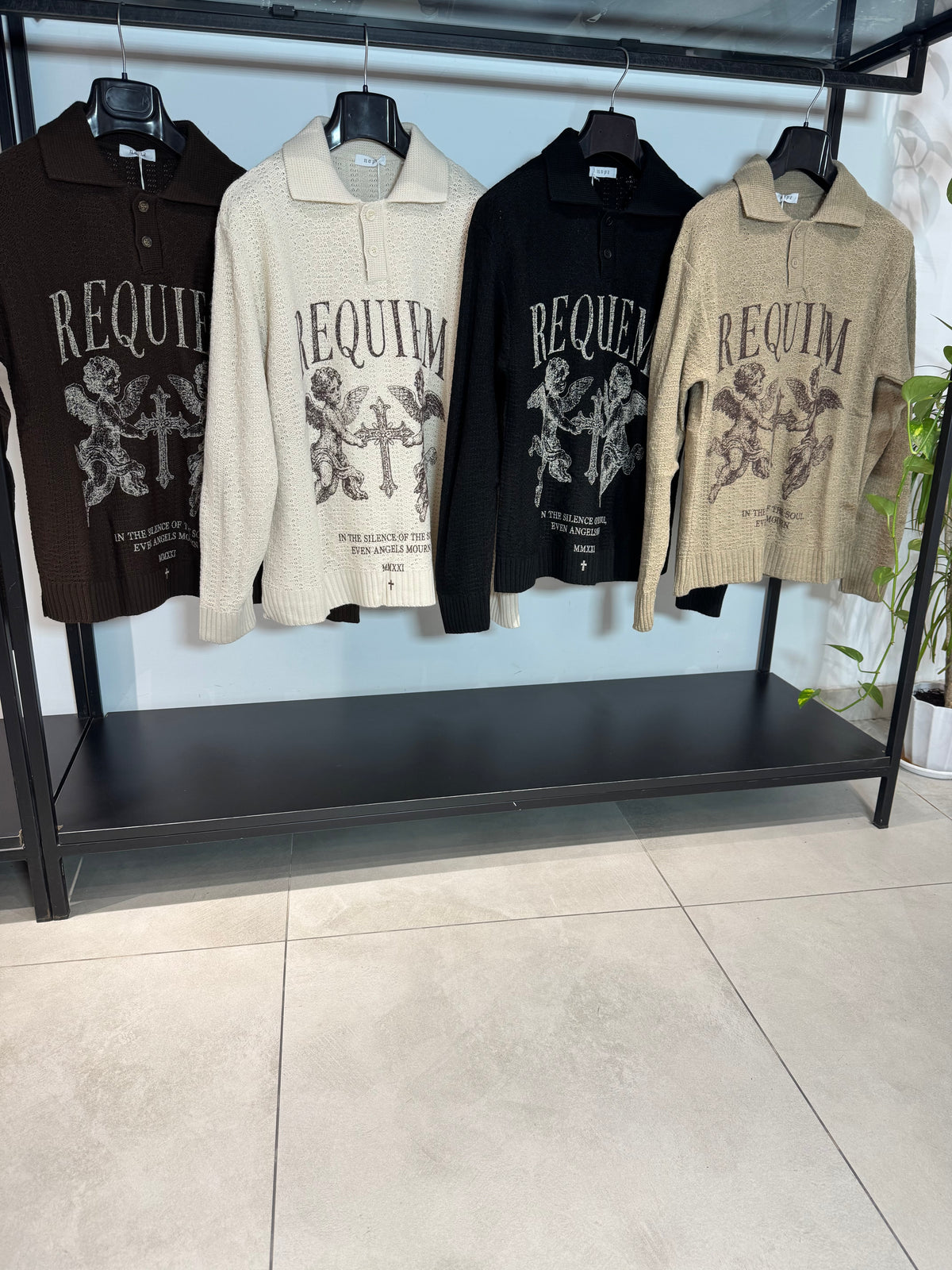 Maglione Polo a Trama Angeli