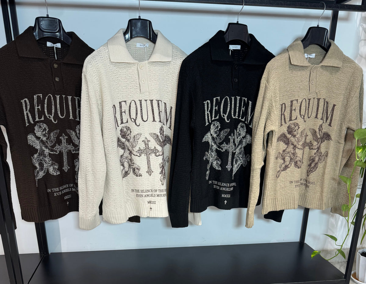 Maglione Polo a Trama Angeli
