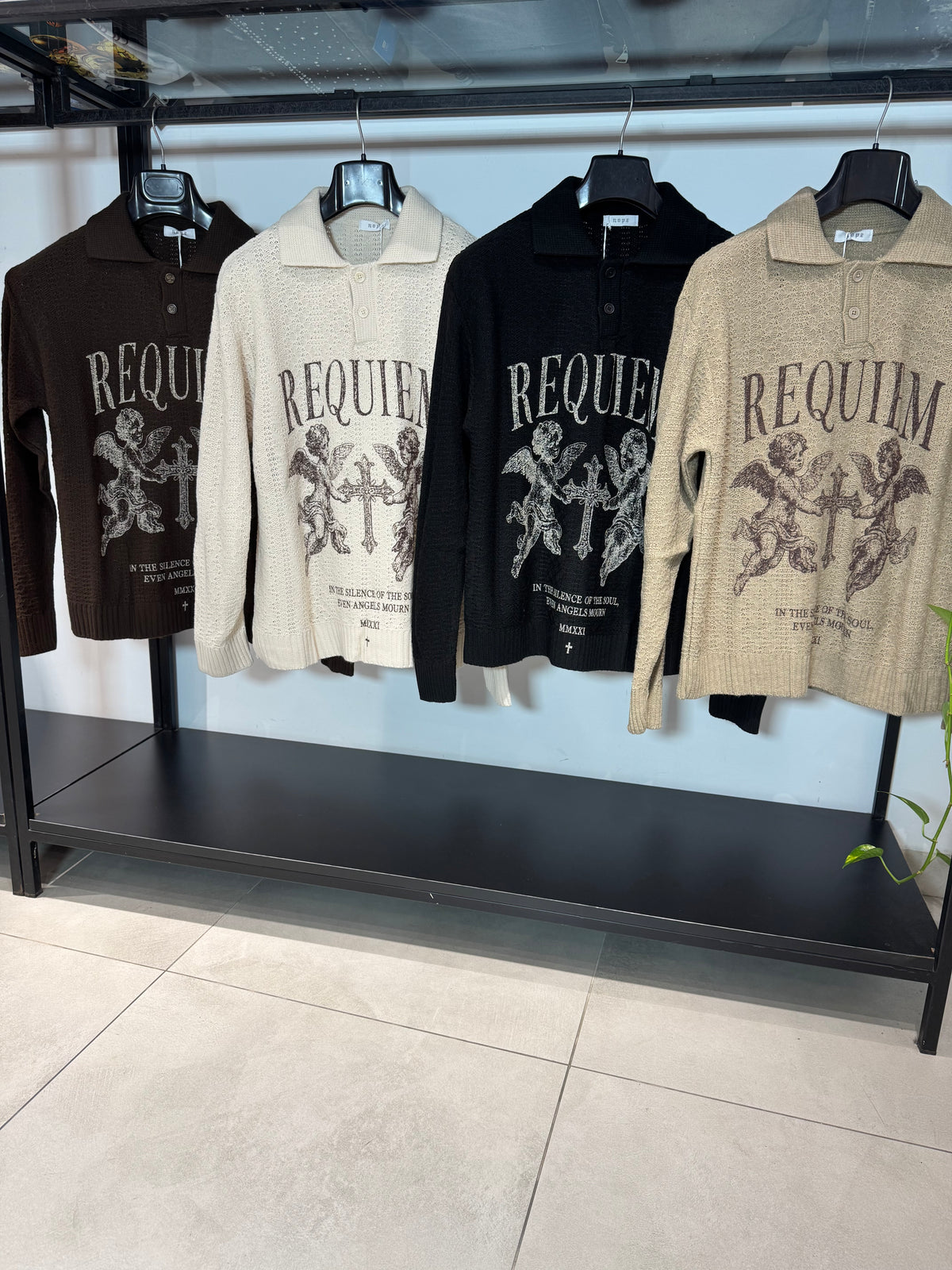 Maglione Polo a Trama Angeli