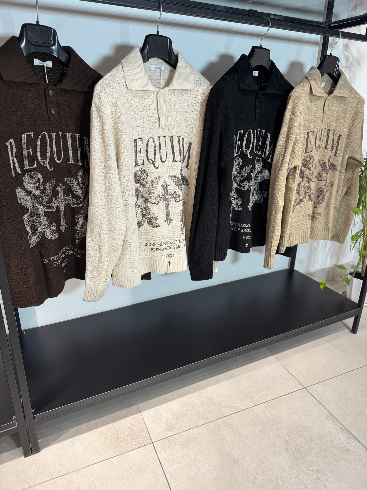 Maglione Polo a Trama Angeli