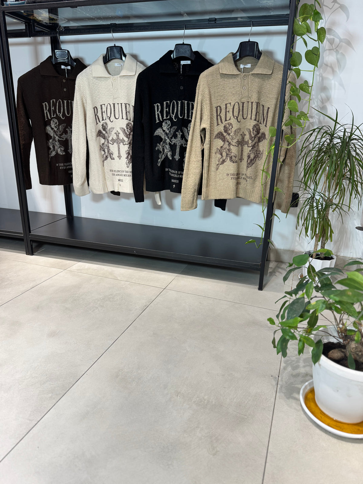 Maglione Polo a Trama Angeli